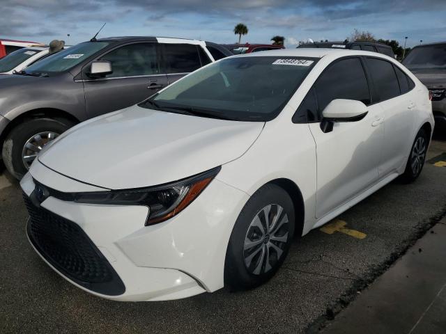 TOYOTA COROLLA LE 2022 with VIN JTDEAMDE7N3013026 - Photo from auction