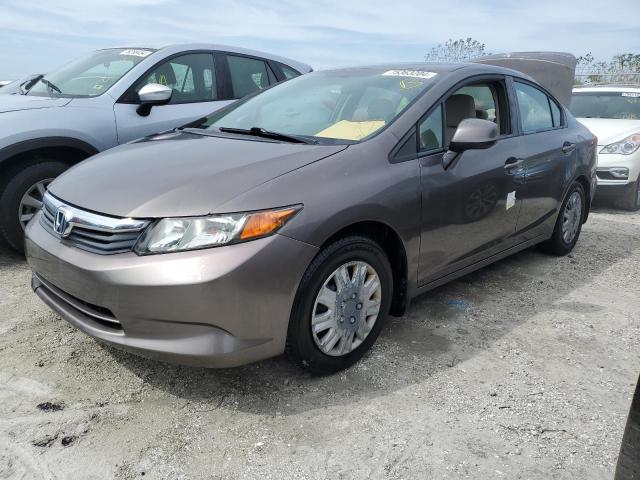 HONDA CIVIC LX 2012 with VIN 19XFB2F53CE080358 - Photo from auction