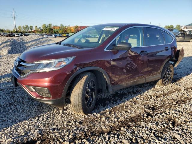 Photo 1 from auction – 2016 HONDA CR-V SE with VIN 5J6RM4H48GL065823