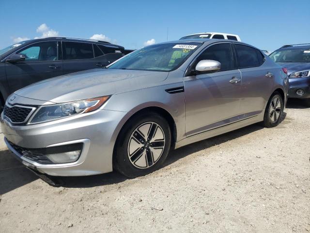 KIA OPTIMA HYB 2012 with VIN KNAGM4AD4C5036340 - Photo from auction