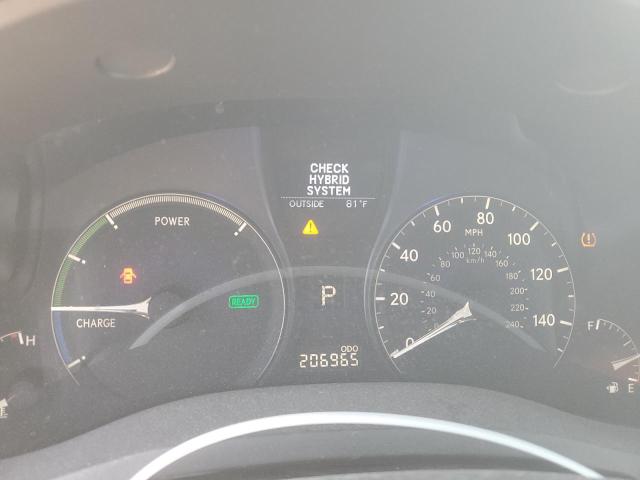 Photo 9 from auction – 2010 LEXUS RX 450H with VIN JTJBC1BA3A2017535