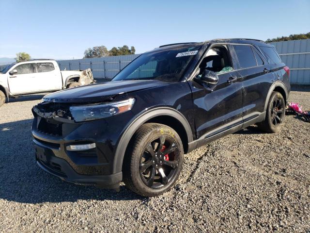 FORD EXPLORER S 2023 with VIN 1FM5K8GC1PGA77214 - Photo from auction