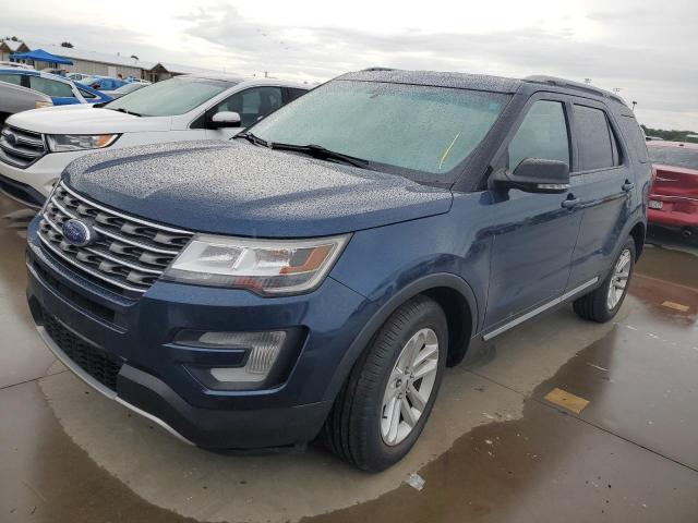 FORD EXPLORER X 2017 with VIN 1FM5K7D81HGA55483 - Photo from auction
