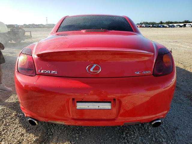 Photo 6 from auction – 2002 LEXUS SC 430 with VIN JTHFN48Y720002939