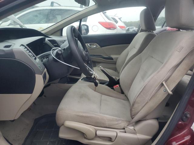 Photo 7 from auction – 2012 HONDA CIVIC LX with VIN 2HGFB2E56CH538367