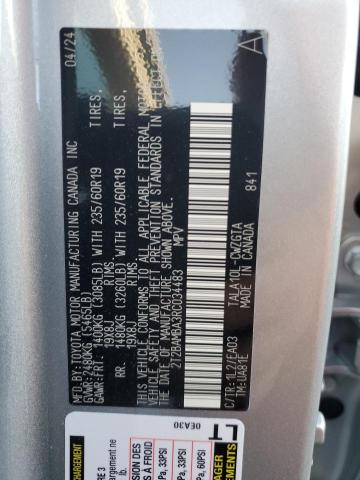 Photo 14 from auction – 2024 LEXUS RX 350 BAS with VIN 2T2BAMBA3RC034483