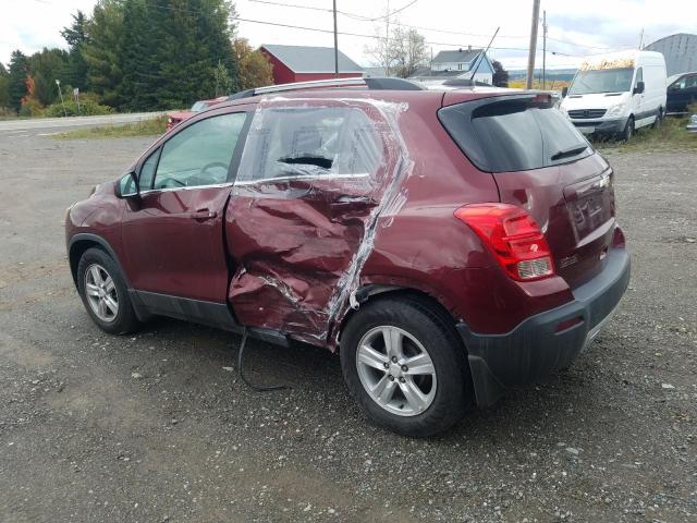 Photo 2 from auction – 2016 CHEVROLET TRAX 1LT with VIN 3GNCJLSB3GL244899