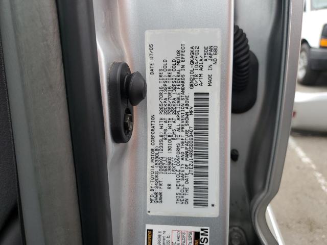 Photo 14 from auction – 2005 TOYOTA 4RUNNER SR with VIN JTEZU14R650063407