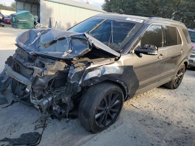 FORD EXPLORER X 2018 with VIN 1FM5K7D81JGB75340 - Photo from auction
