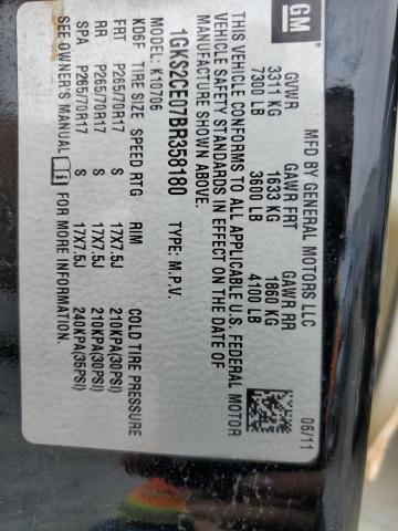 Photo 14 from auction – 2011 GMC YUKON SLT with VIN 1GKS2CE07BR358180
