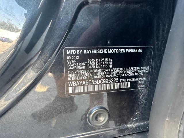 Photo 10 from auction – 2013 BMW 740 I with VIN WBAYA6C55DC995225