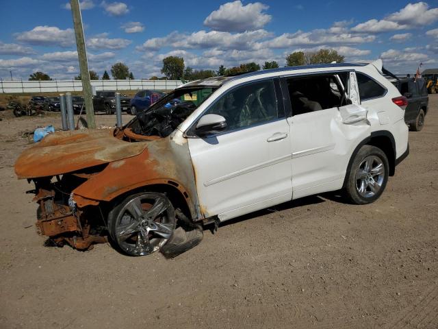 TOYOTA HIGHLANDER 2019 with VIN 5TDDZRFH7KS991805 - Photo from auction