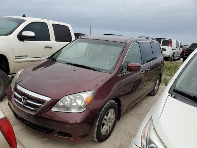 HONDA ODYSSEY EX 2007 with VIN 5FNRL38407B412745 - Photo from auction