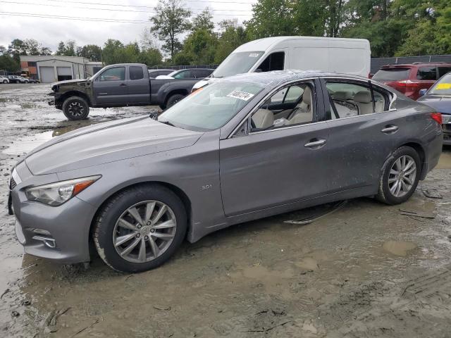 INFINITI Q50 PREMIU 2017 with VIN JN1EV7AR0HM835486 - Photo from auction