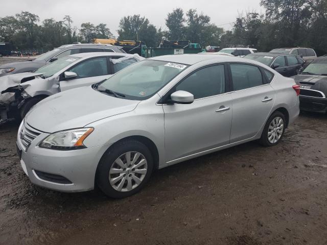 NISSAN SENTRA S 2014 with VIN 3N1AB7AP3EY243580 - Photo from auction