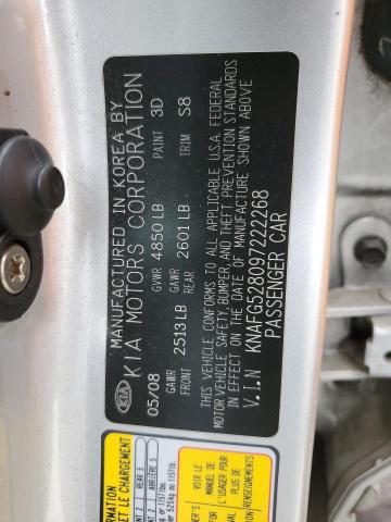 Photo 14 from auction – 2009 KIA RONDO BASE with VIN KNAFG528097222268