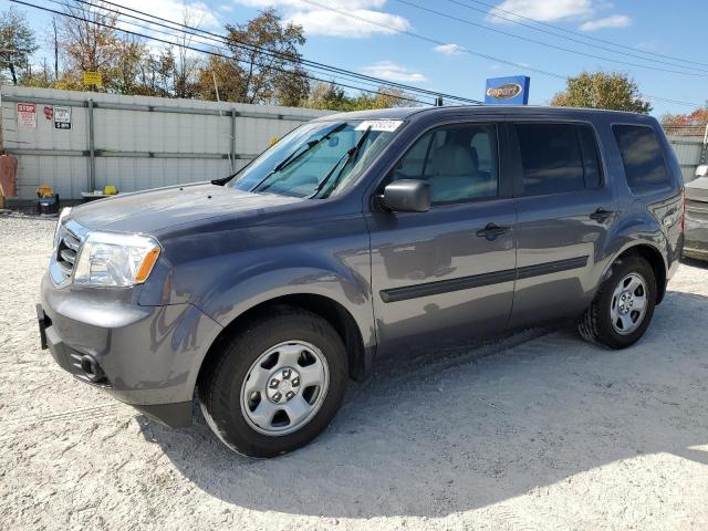 HONDA PILOT LX 2015 with VIN 5FNYF4H2XFB025481 - Photo from auction