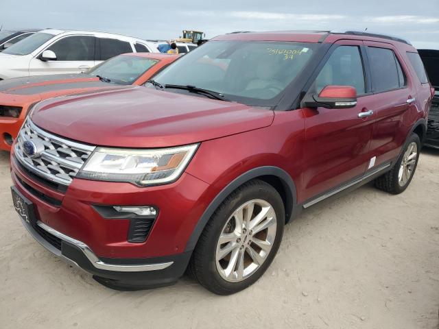 FORD EXPLORER L 2018 with VIN 1FM5K7F85JGC64079 - Photo from auction