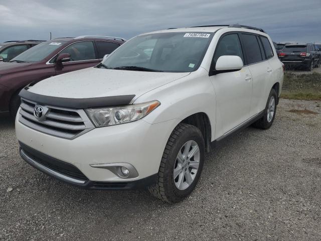 TOYOTA HIGHLANDER 2013 with VIN 5TDBK3EHXDS263442 - Photo from auction