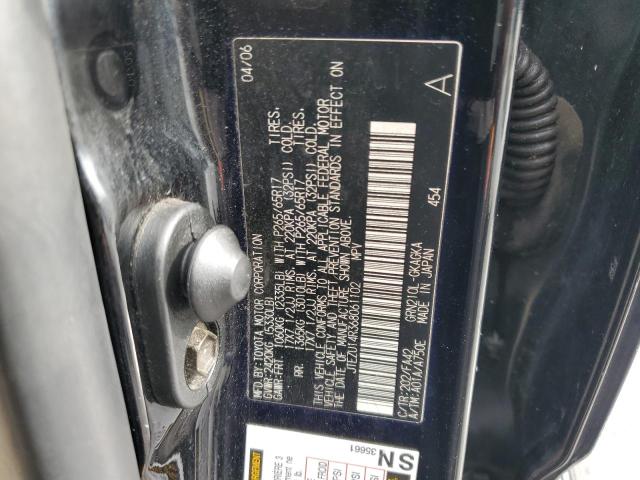 Photo 14 from auction – 2006 TOYOTA 4RUNNER SR with VIN JTEZU14R368061102