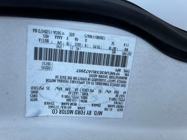 Photo 10 from auction – 2008 FORD EXPLORER X with VIN 1FMEU63EX8UA72957