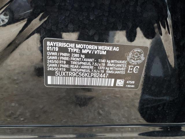 Photo 14 from auction – 2019 BMW X3 XDRIVE3 with VIN 5UXTR9C56KLP82447
