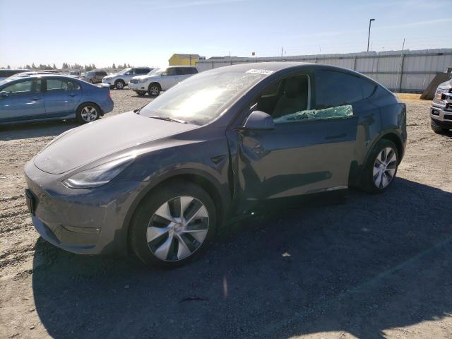 TESLA MODEL Y 2021 with VIN 5YJYGDEEXMF276915 - Photo from auction