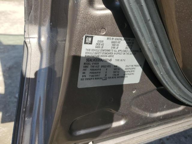 Photo 14 from auction – 2010 BUICK ENCLAVE CX with VIN 5GALVCED9AJ180149