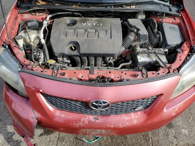 Photo 11 from auction – 2009 TOYOTA COROLLA BA with VIN 2T1BU40E69C140511