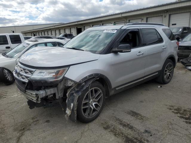 FORD EXPLORER X 2018 with VIN 1FM5K7D86JGA65562 - Photo from auction
