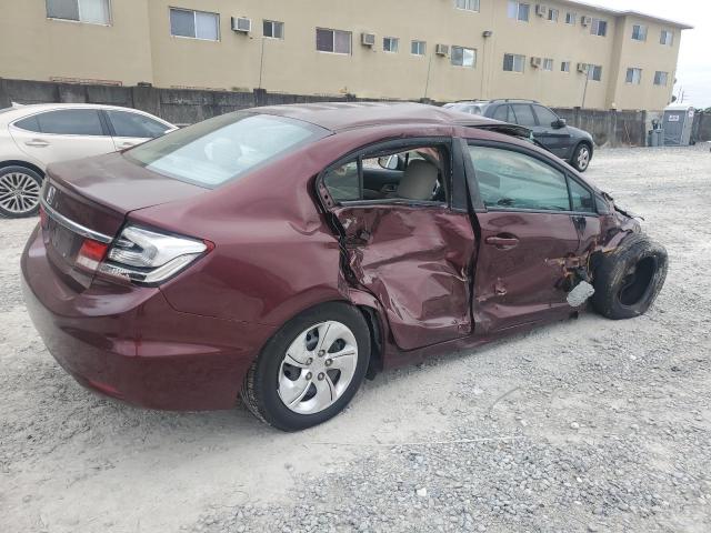Photo 3 from auction – 2014 HONDA CIVIC LX with VIN 19XFB2F50EE017818