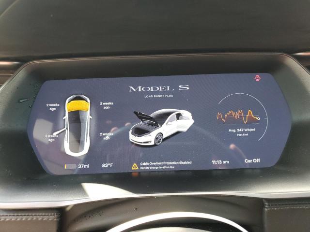 Photo 9 from auction – 2021 TESLA MODEL S with VIN 5YJSA1E27MF424174