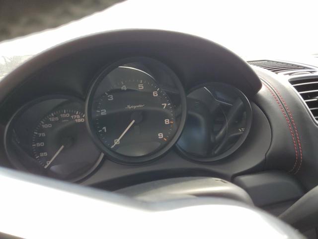 Photo 9 from auction – 2016 PORSCHE BOXSTER SP with VIN WP0CC2A80GS152413