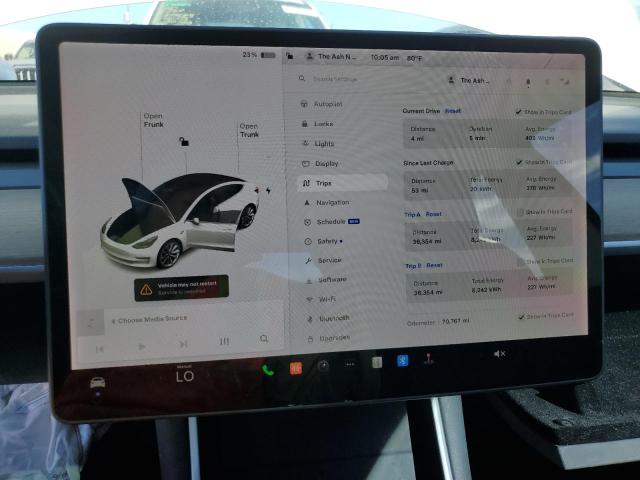 Photo 9 from auction – 2020 TESLA MODEL 3 with VIN 5YJ3E1EA8LF745882