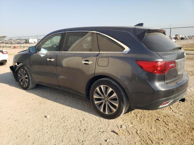 Photo 2 from auction – 2016 ACURA MDX TECHNO with VIN 5FRYD3H40GB015219