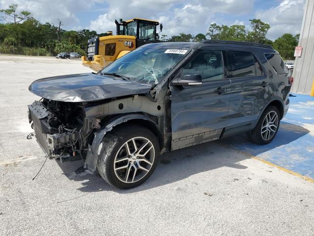 FORD EXPLORER S 2017 with VIN 1FM5K8GT6HGD50097 - Photo from auction