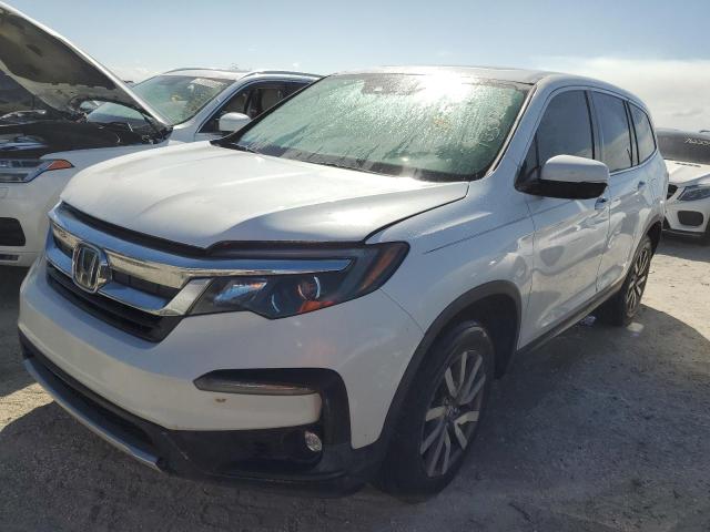 Photo 1 from auction – 2021 HONDA PILOT EXL with VIN 5FNYF5H59MB028529