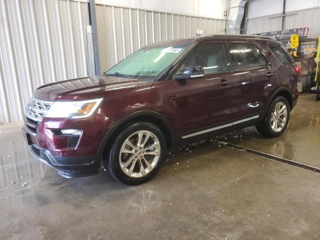 FORD EXPLORER X 2018 with VIN 1FM5K7D87JGB43380 - Photo from auction