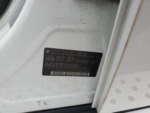 Photo 14 from auction – 2010 BMW X5 XDRIVE3 with VIN 5UXFE4C59AL380884