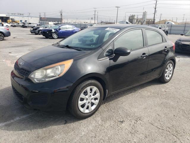 KIA RIO LX 2014 with VIN KNADM5A35E6409088 - Photo from auction