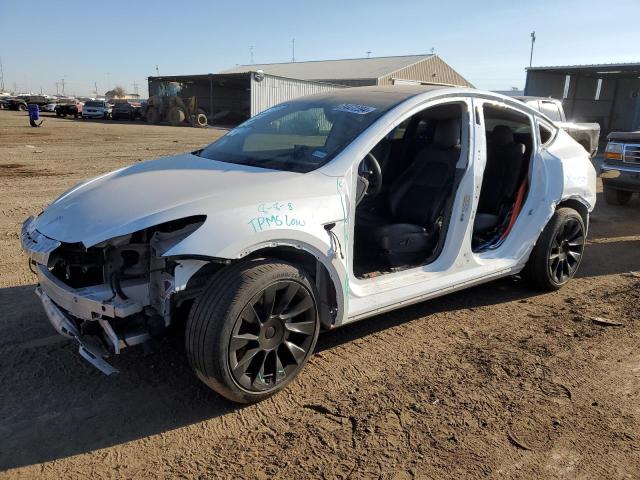 TESLA MODEL Y 2021 with VIN 5YJYGDEE9MF185179 - Photo from auction