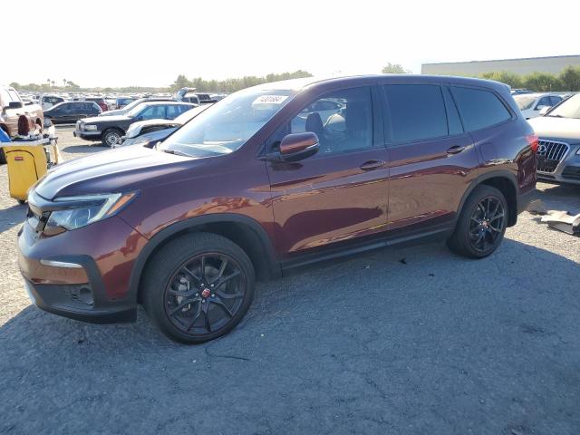 HONDA PILOT EXL 2021 with VIN 5FNYF5H53MB025920 - Photo from auction