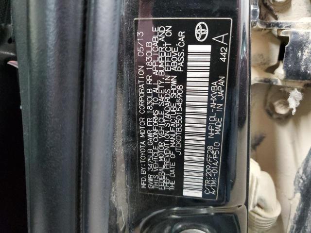Photo 14 from auction – 2013 TOYOTA PRIUS C with VIN JTDKDTB35D1545908