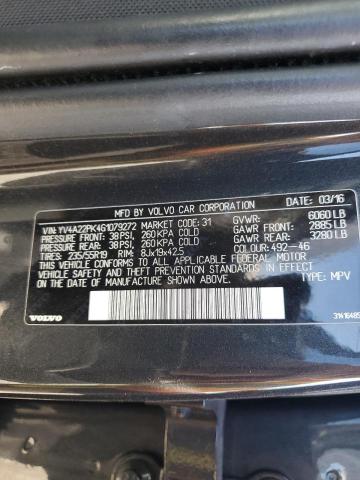 Photo 14 from auction – 2016 VOLVO XC90 T6 with VIN YV4A22PK4G1079272