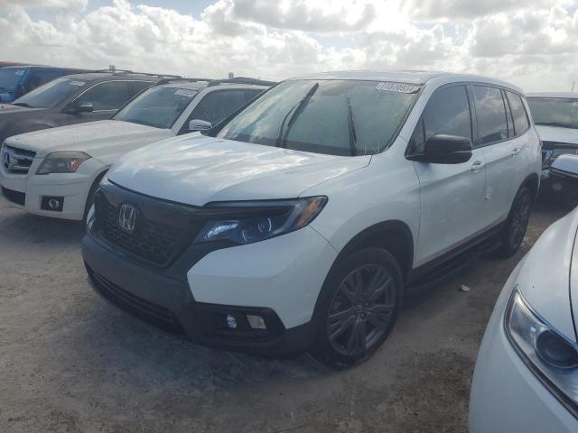 HONDA PASSPORT E 2020 with VIN 5FNYF7H53LB002857 - Photo from auction