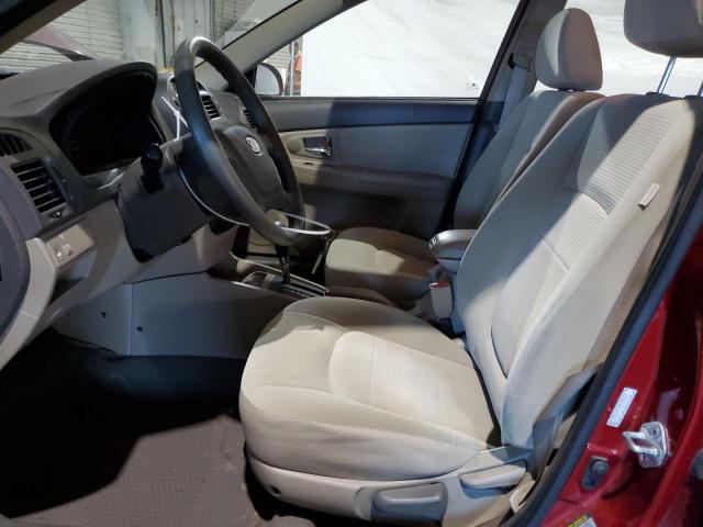 Photo 7 from auction – 2009 KIA SPECTRA EX with VIN KNAFE222095641667