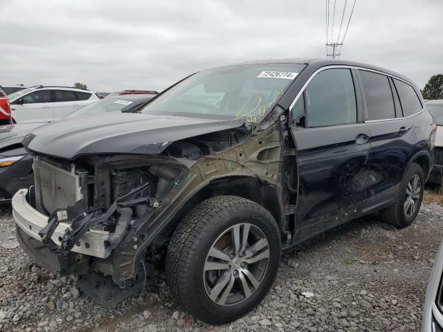 HONDA PILOT EXL 2016 with VIN 5FNYF5H87GB016071 - Photo from auction