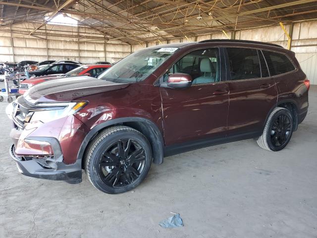 HONDA PILOT SE 2022 with VIN 5FNYF6H28NB074902 - Photo from auction
