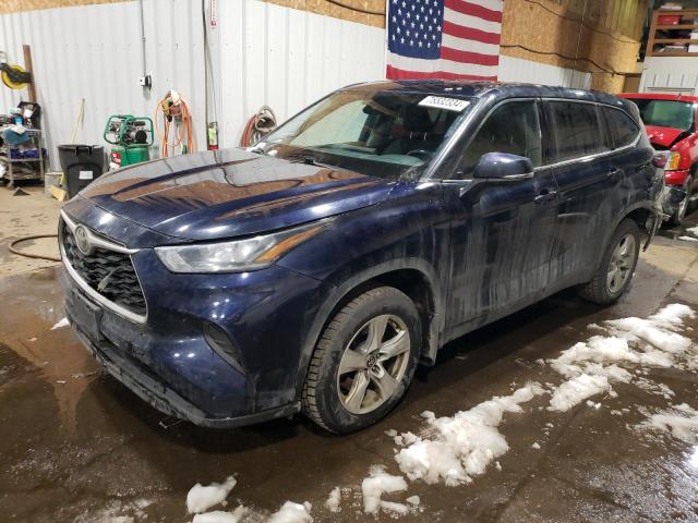 TOYOTA HIGHLANDER 2020 with VIN 5TDCZRBH0LS030899 - Photo from auction