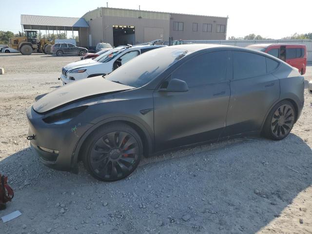 TESLA MODEL Y 2023 with VIN 7SAYGDEF5PF866827 - Photo from auction